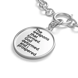 The Weapons That Formed ...sacred reminder Chunky Chain Bracelet