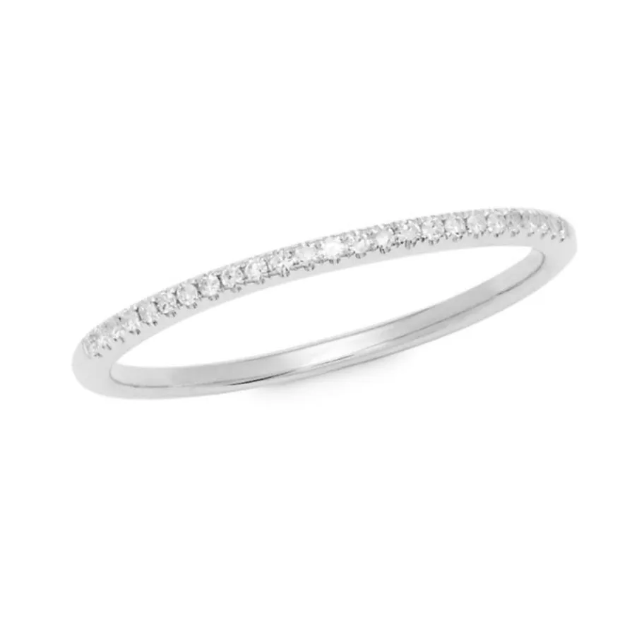 Thin Band Stackable Ring