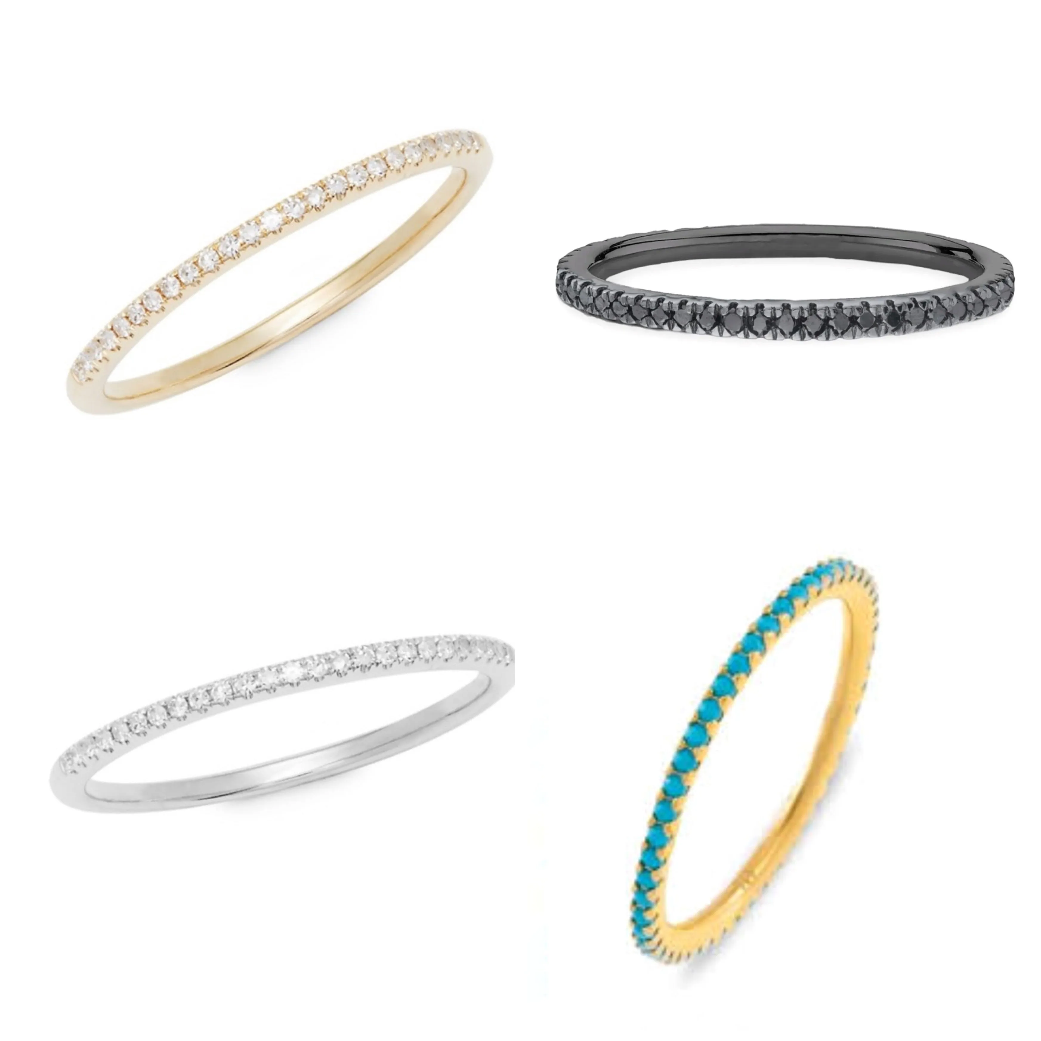 Thin Band Stackable Ring