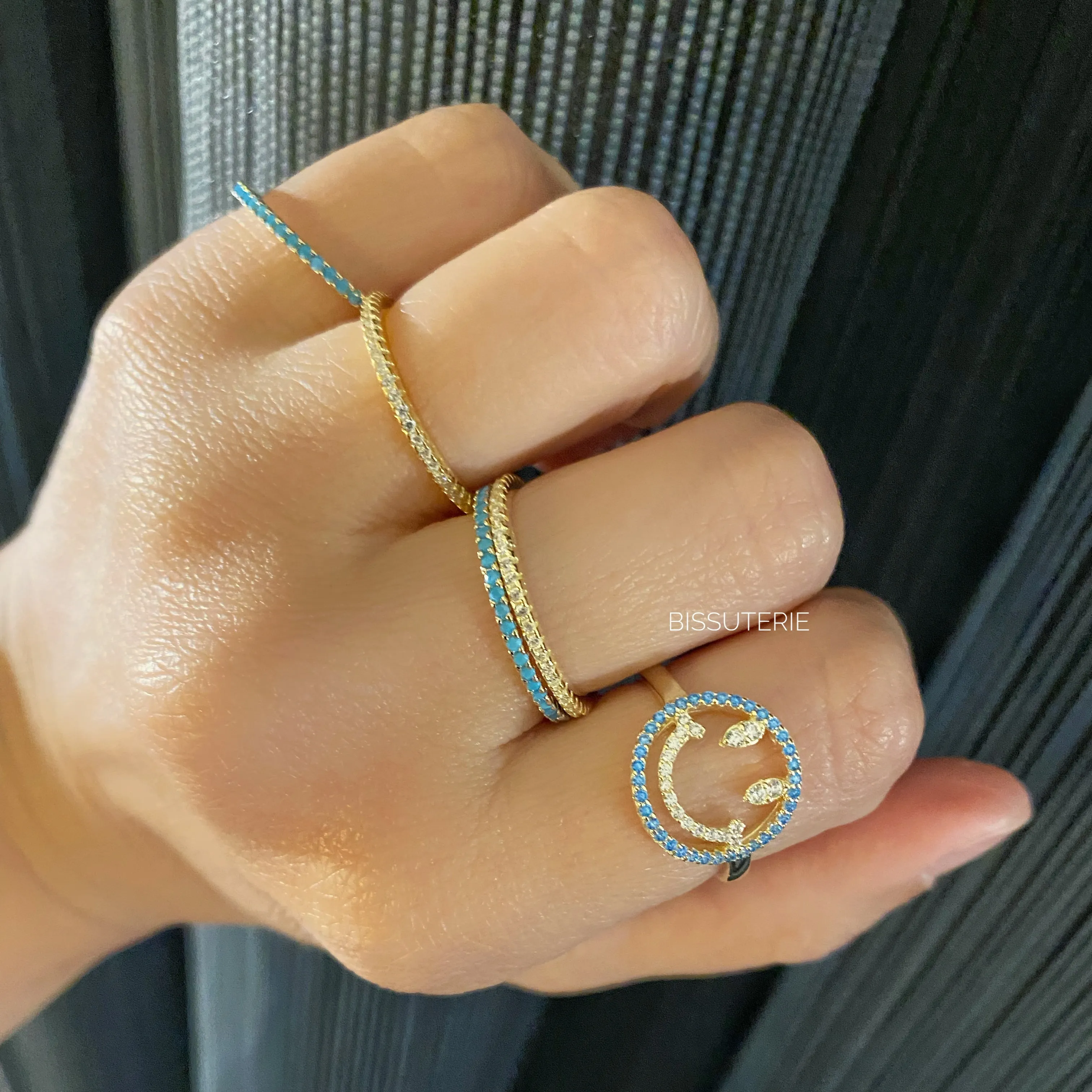 Thin Band Stackable Ring