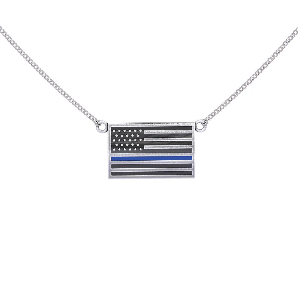 Thin Blue Line Flag