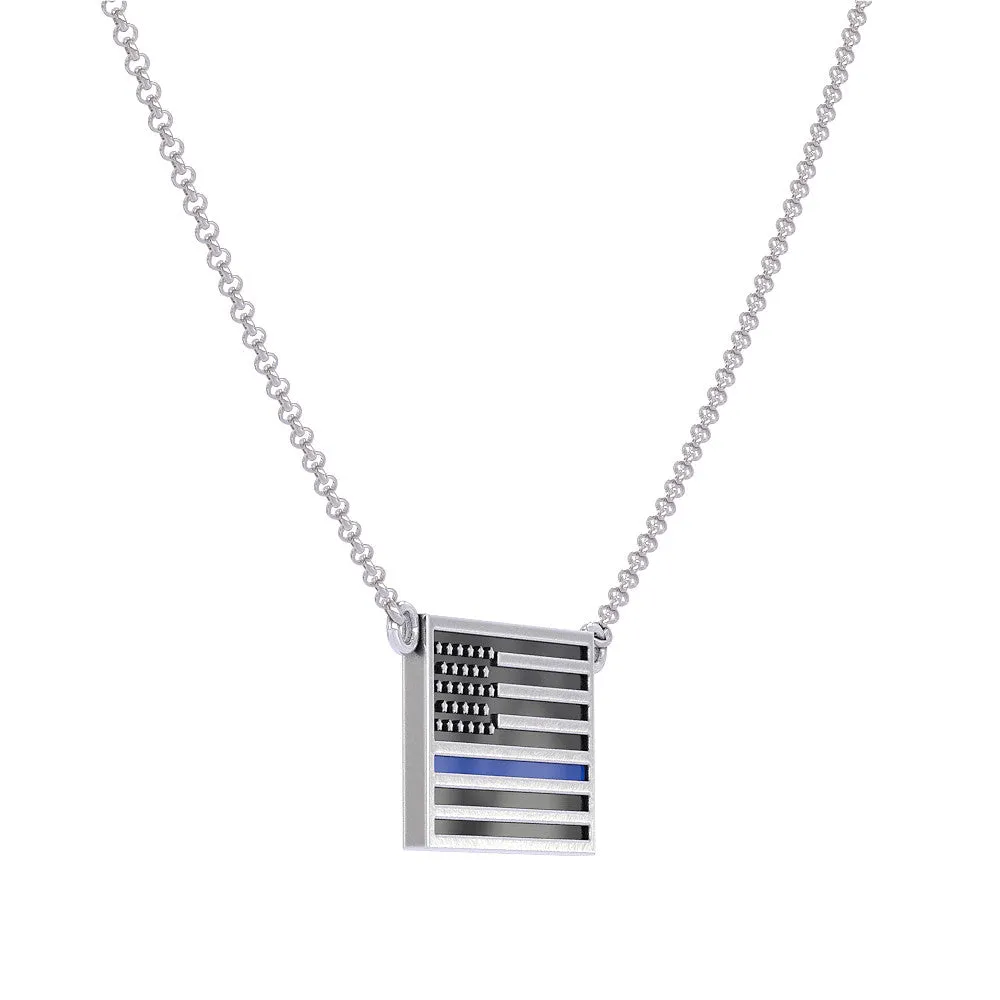 Thin Blue Line Flag