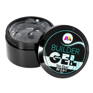 Thin Clear UV Builder Gel - 50g