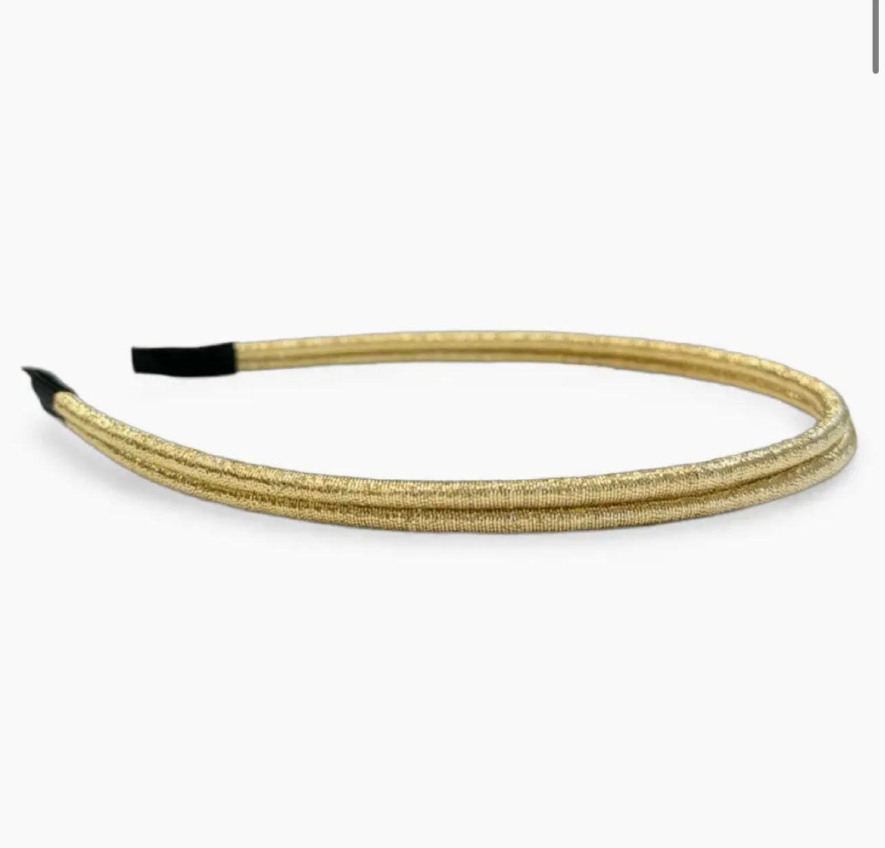 Thin Gold Double Headband