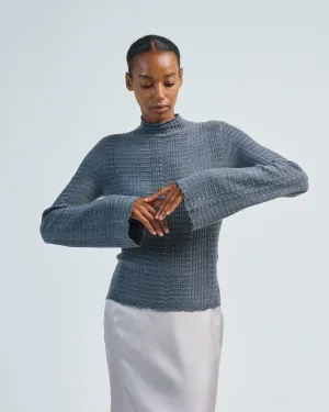 thin lace turtleneck