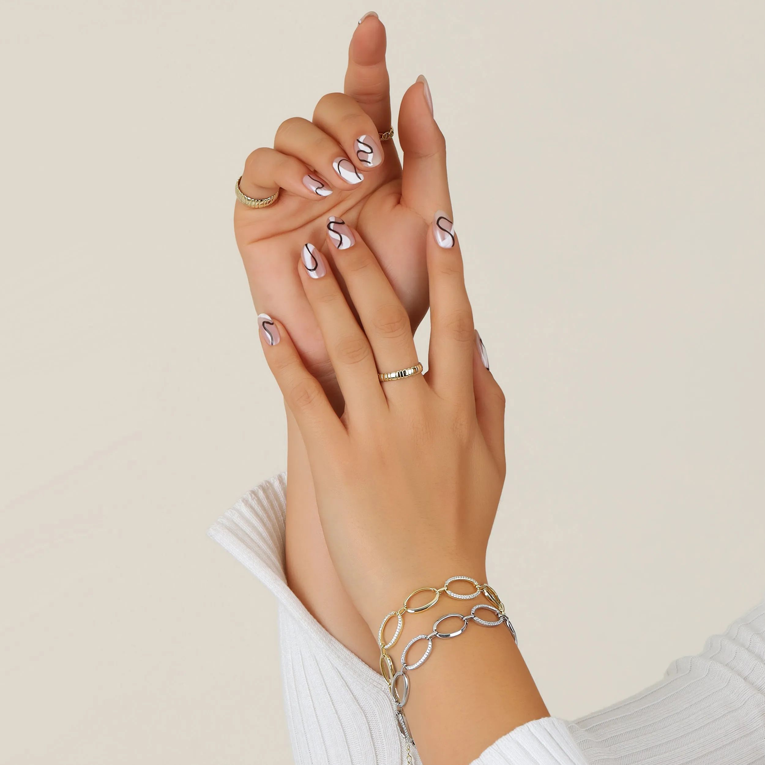 Thin Marshmallow Ring