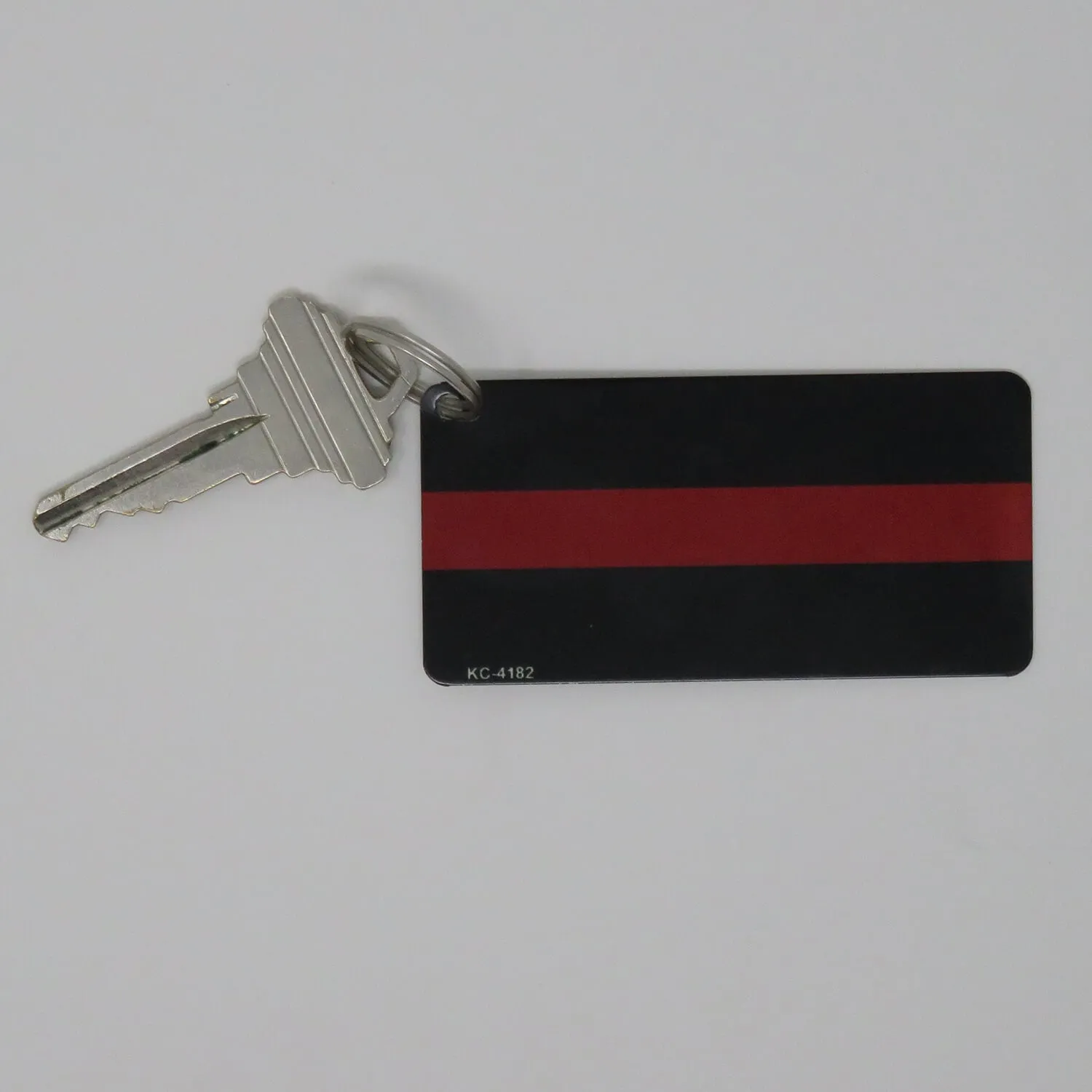 Thin Red Line Key Chain