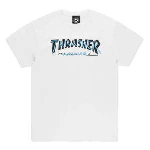 Thrasher T-Shirt Trademark - White