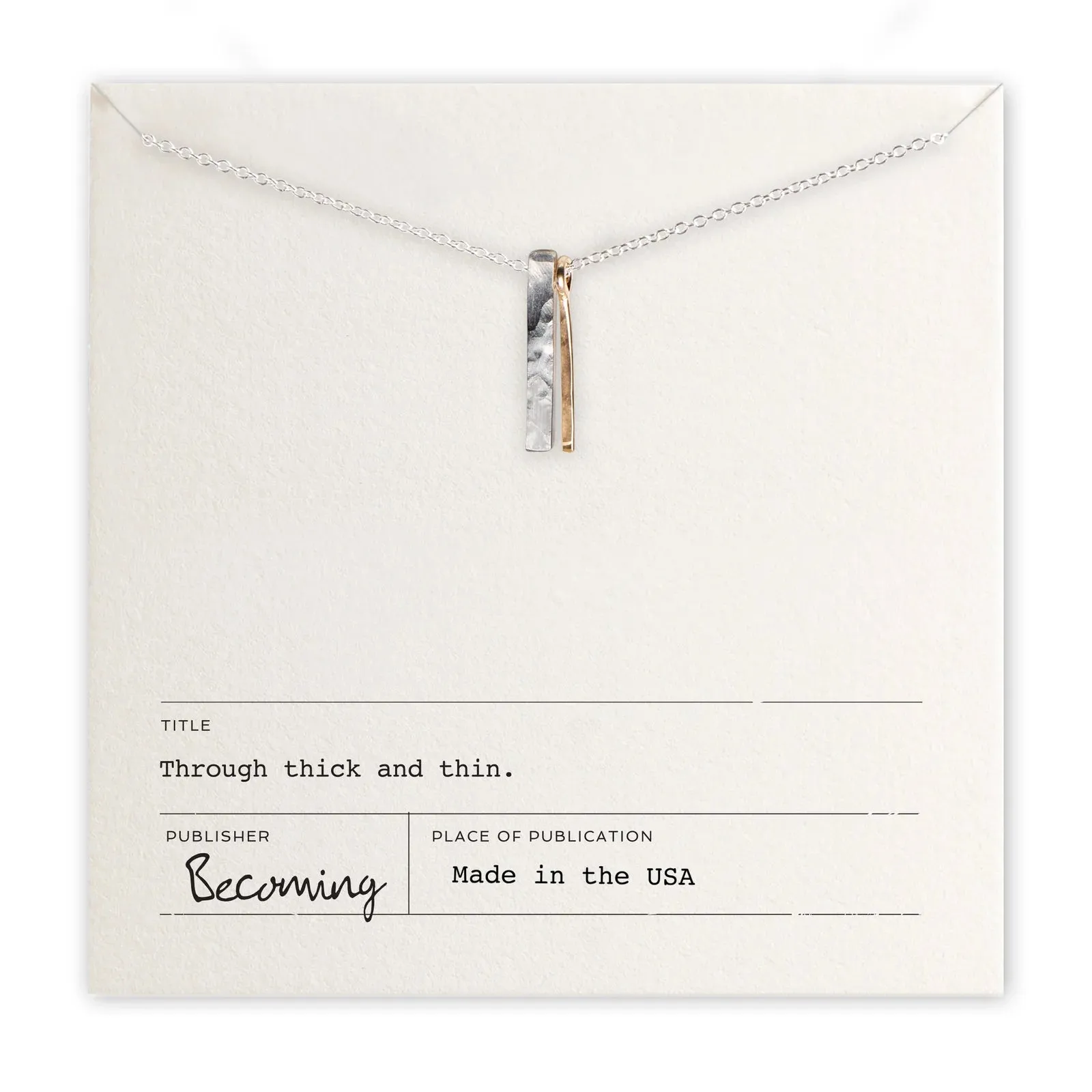 Through Thick and Thin Mixed Metals