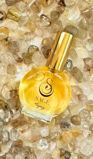 Topaz Limited Edition Organic 1/2oz Eau de Toilette Mini by Sage