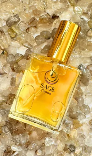 Topaz Limited Edition Organic 2oz Perfume Eau de Toilette by Sage