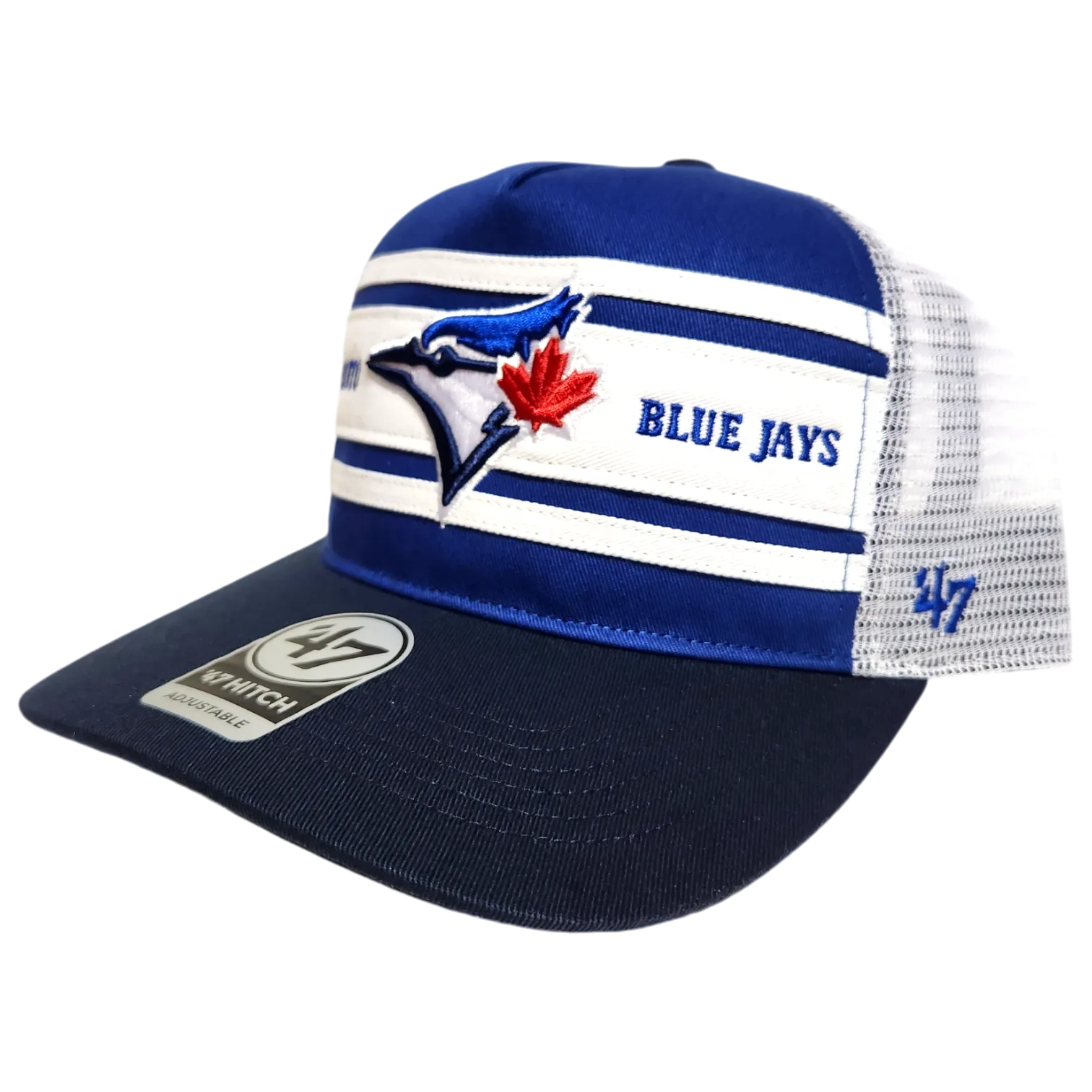 Toronto Blue Jays '47 Double Header Super Stripe Trucker