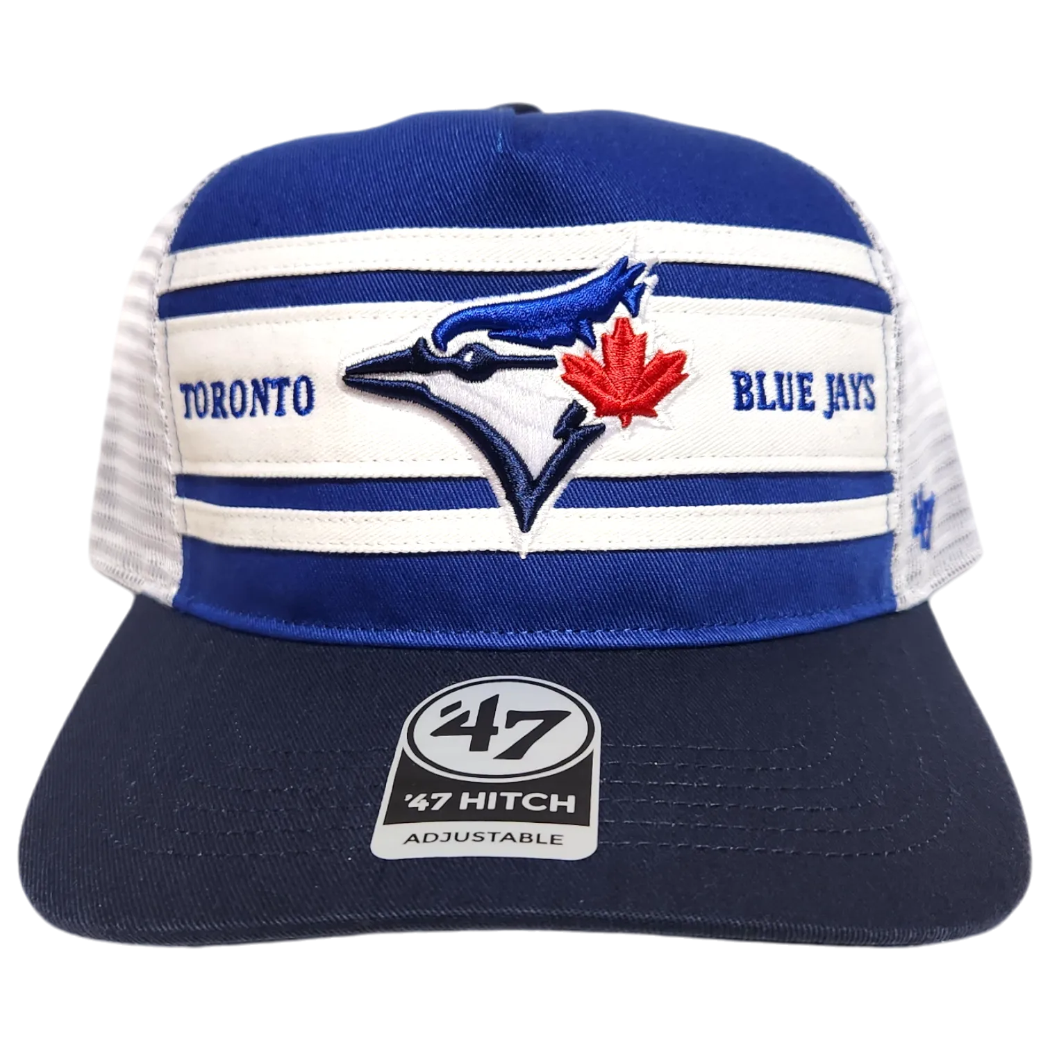 Toronto Blue Jays '47 Double Header Super Stripe Trucker