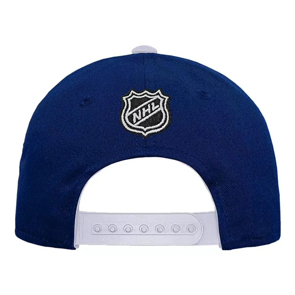Toronto Maples Leafs Outer Stuff NHL Precurve Youth Snapback Adjustable Hat