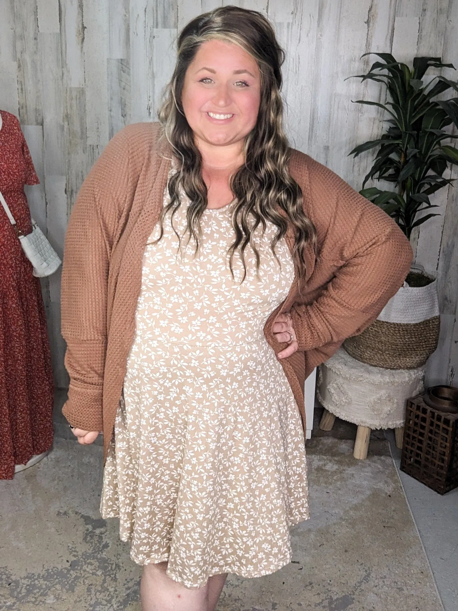 Transformation Complete Waffle Cocoon Cardigan (many colors)