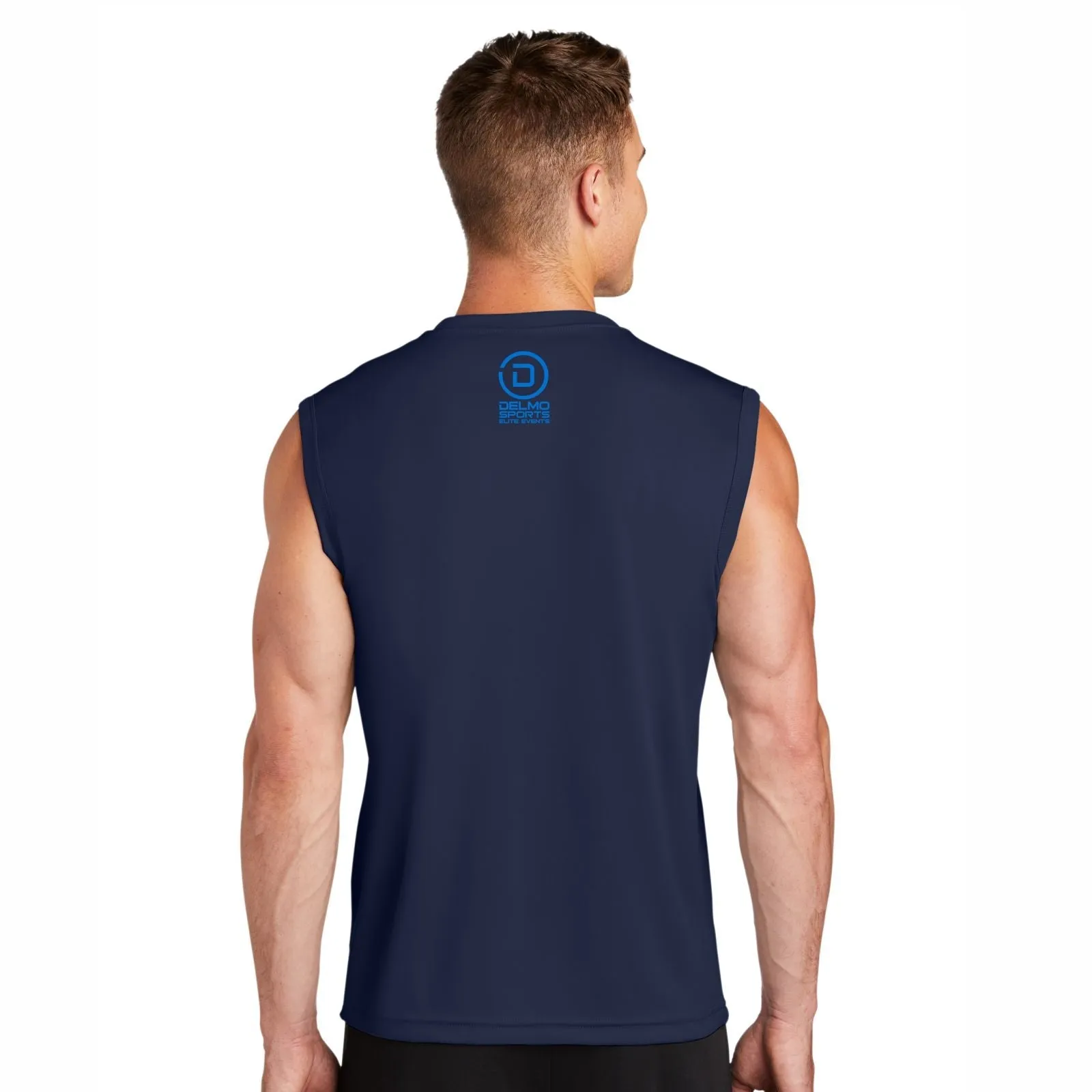 Tri the Wildwoods Men's Tech Tank -Navy- LCP