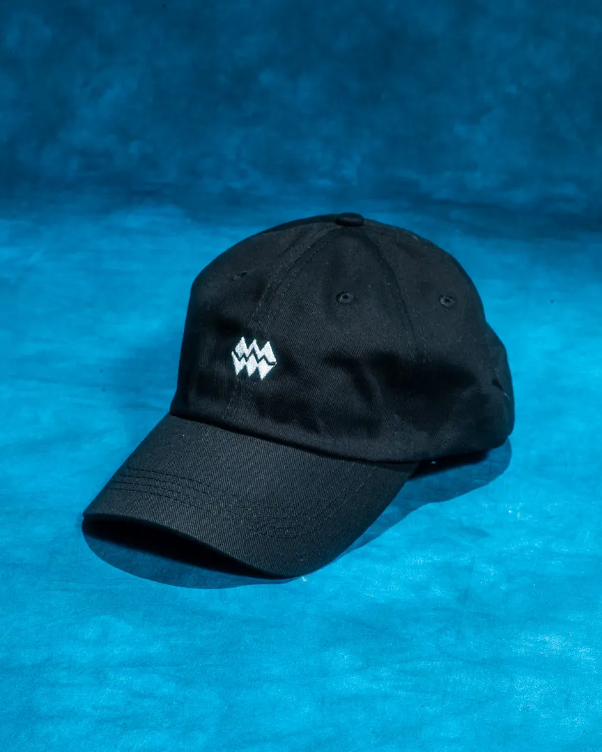 Triple Black Diamond Dad Hat - Black