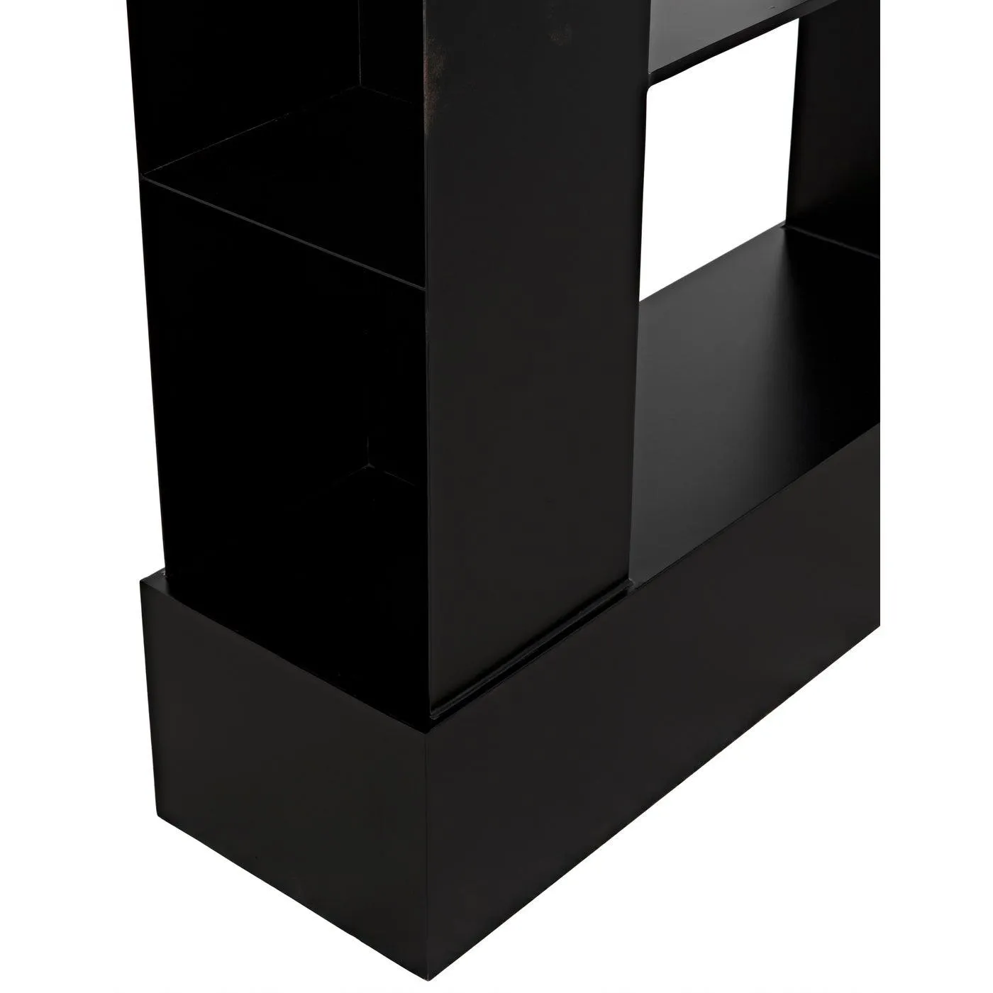 Triumph Bookcase, Black Steel