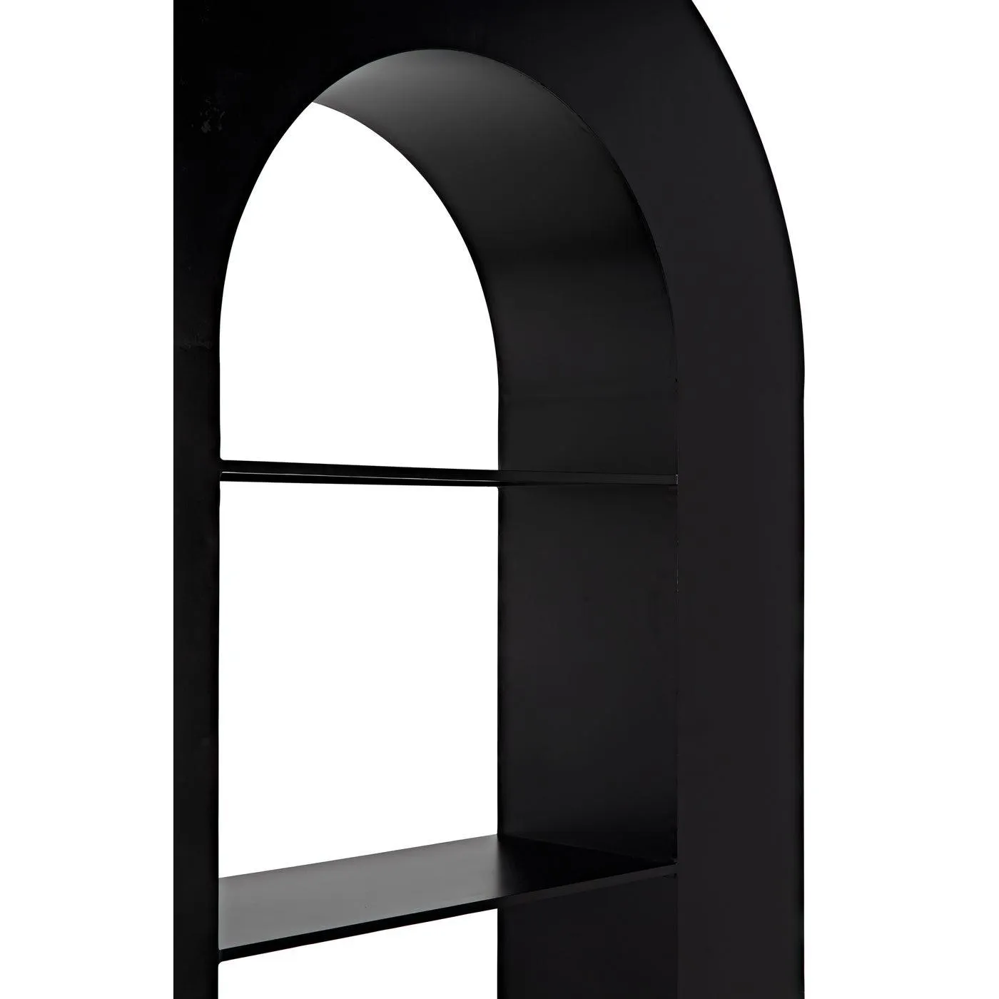 Triumph Bookcase, Black Steel