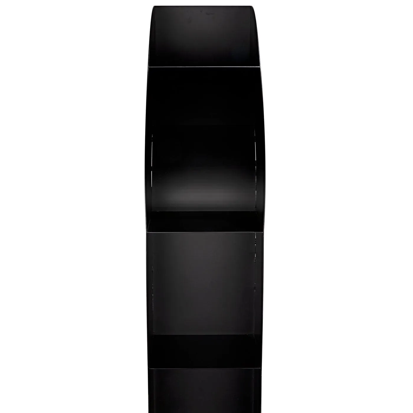 Triumph Bookcase, Black Steel