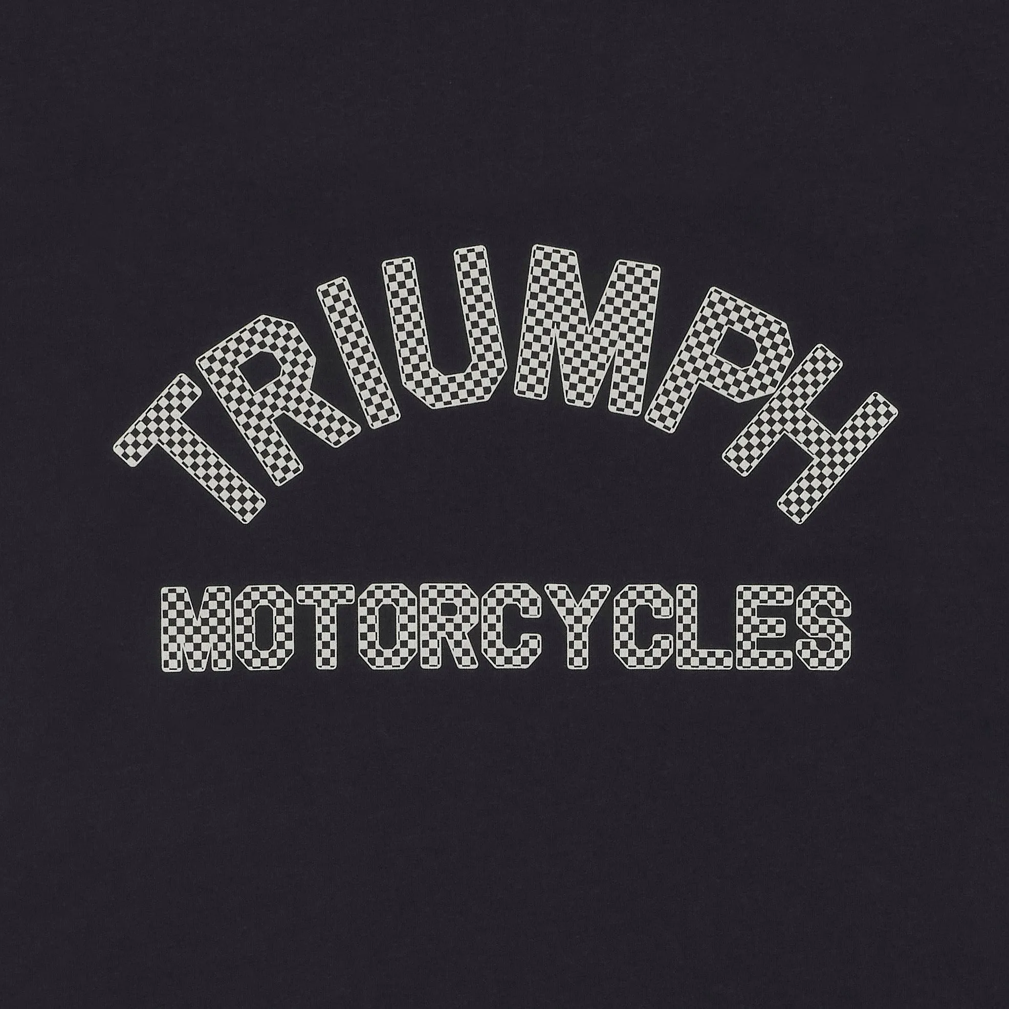 Triumph Burnham Checkerboard T-Shirt