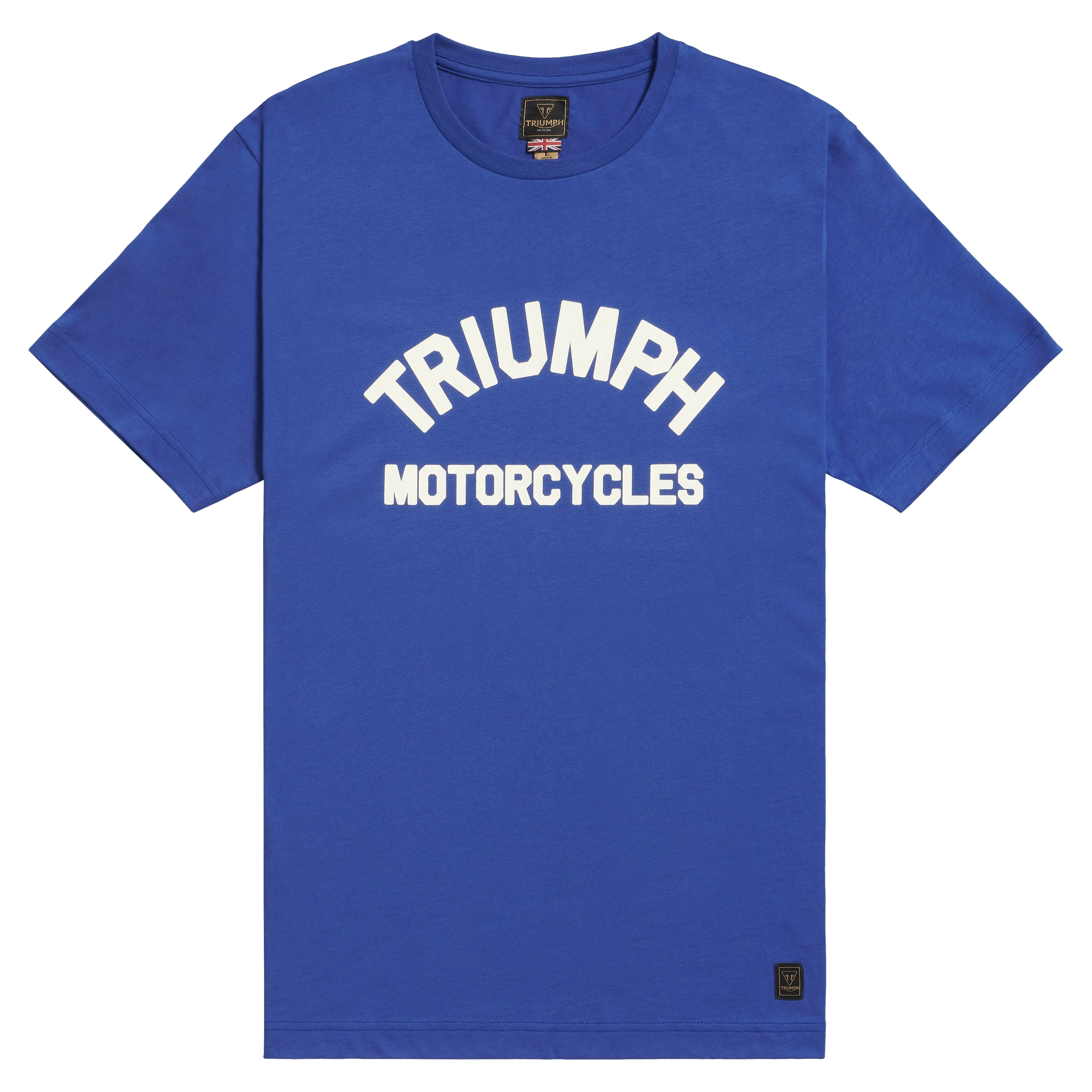 Triumph Burnham T-Shirt - Blue/White