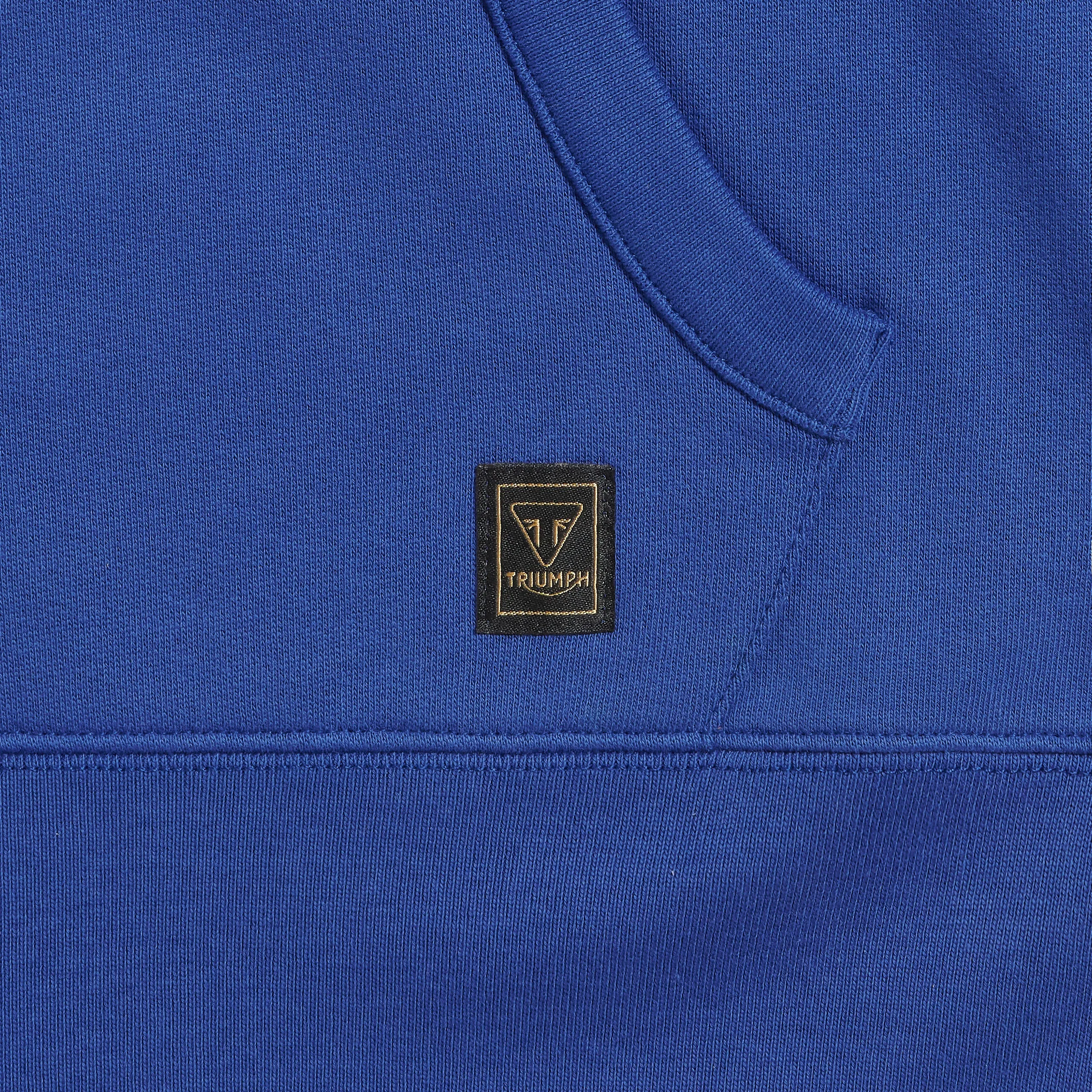Triumph Carrick Hoodie - Blue/Bone