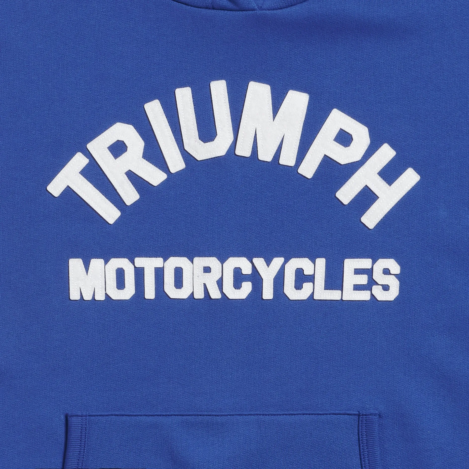 Triumph Carrick Hoodie - Blue/Bone