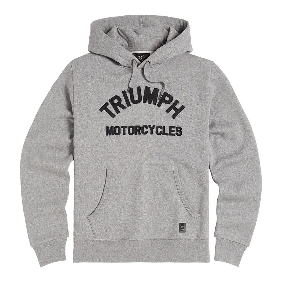 Triumph Carrick Pull-On Hoodie - Grey Marl