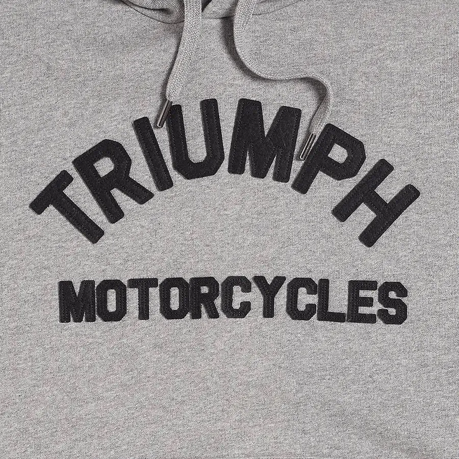 Triumph Carrick Pull-On Hoodie - Grey Marl