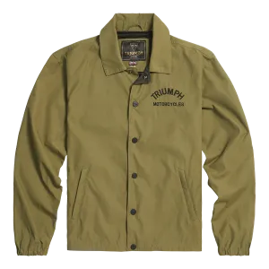 Triumph Carter Coach Jacket - Khaki/Black