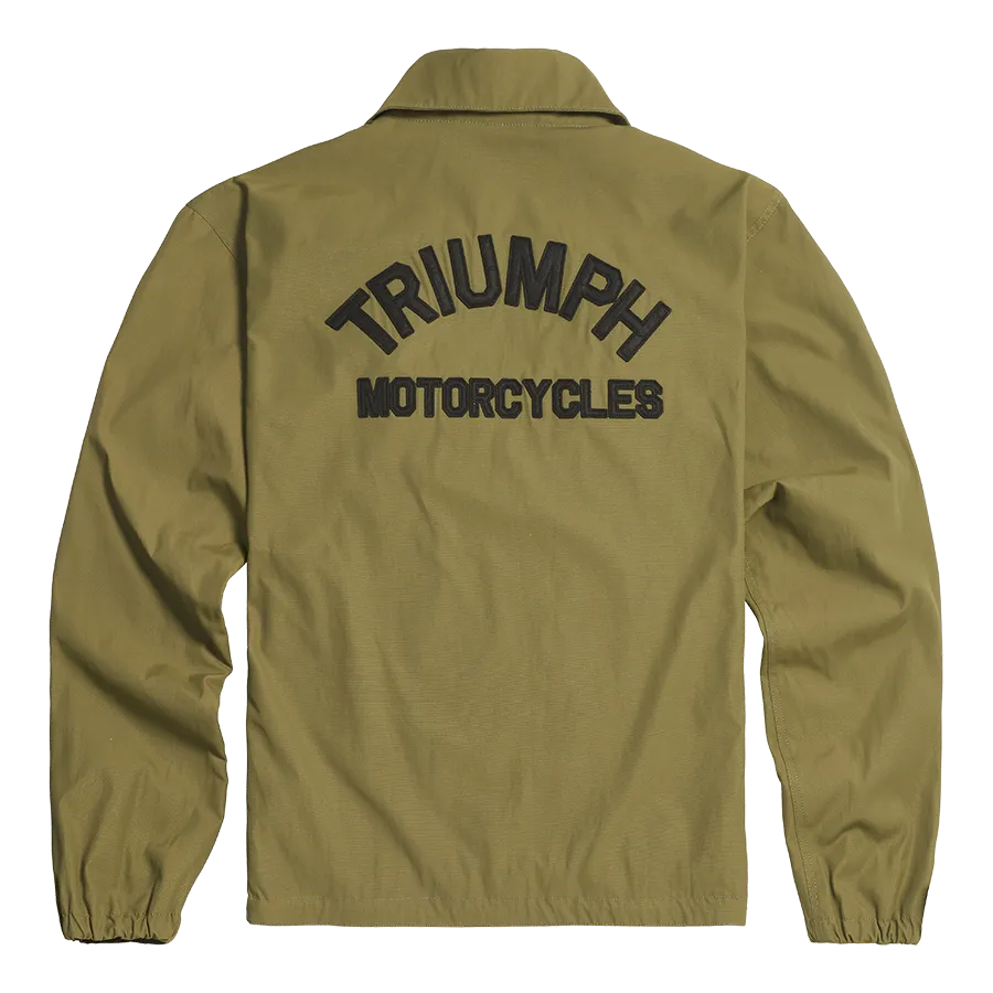 Triumph Carter Coach Jacket - Khaki/Black