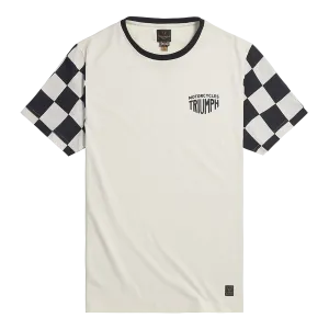 Triumph Preston T-Shirt - Bone/Black