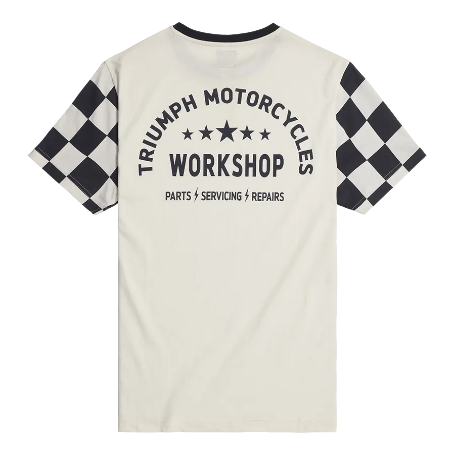 Triumph Preston T-Shirt - Bone/Black