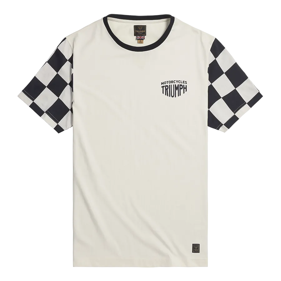 Triumph Preston T-Shirt - Bone/Black