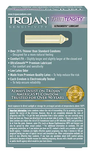 Trojan Thintensity Condoms