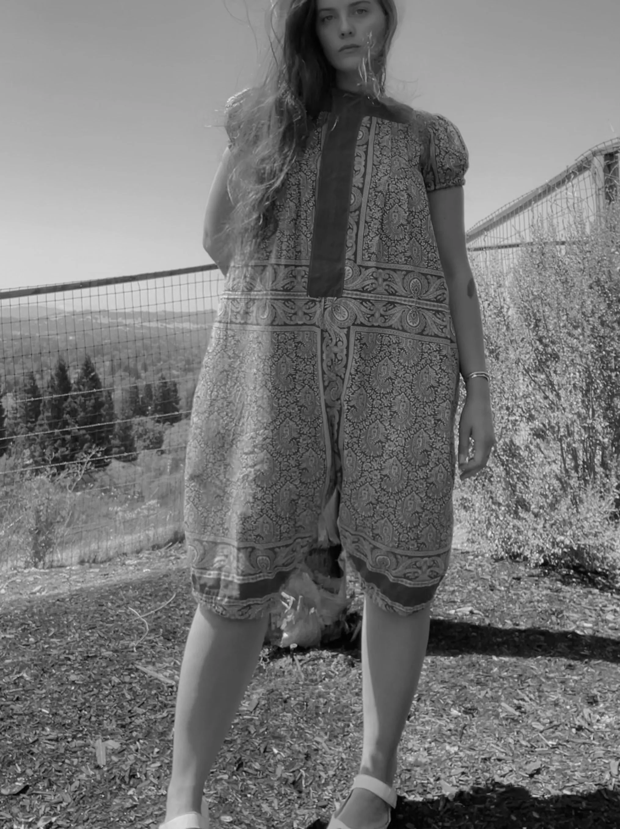 Turn Of The Century Handmade Turkey Red Playsuit