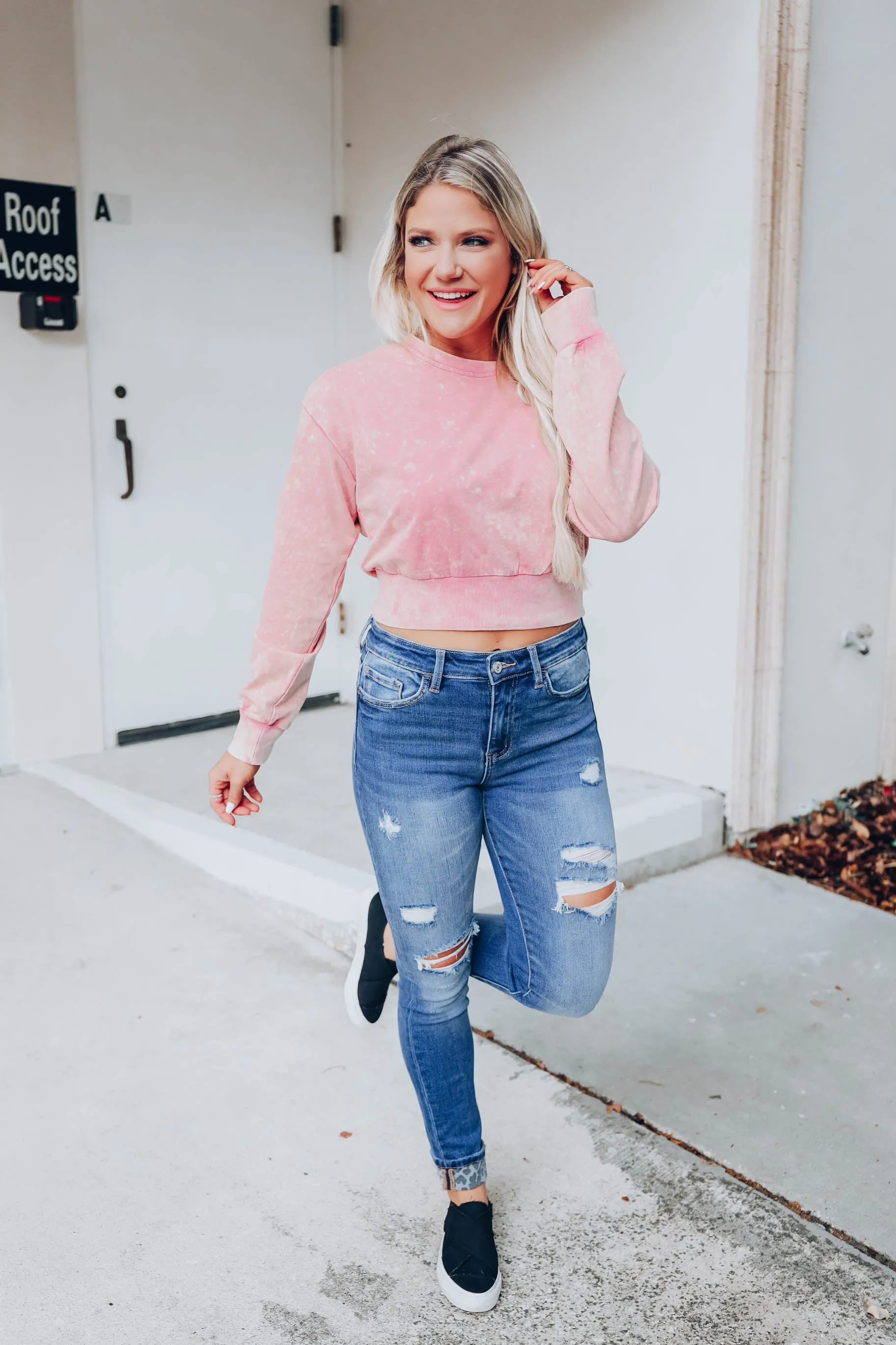 Turning Tides Mineral Wash Sweatshirt