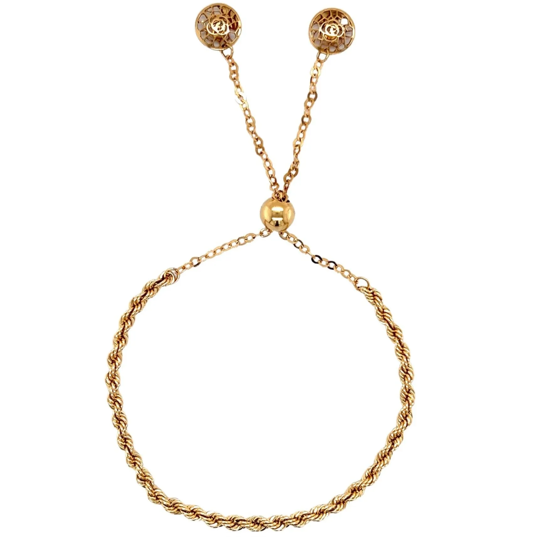Twisted Gold Bracelet