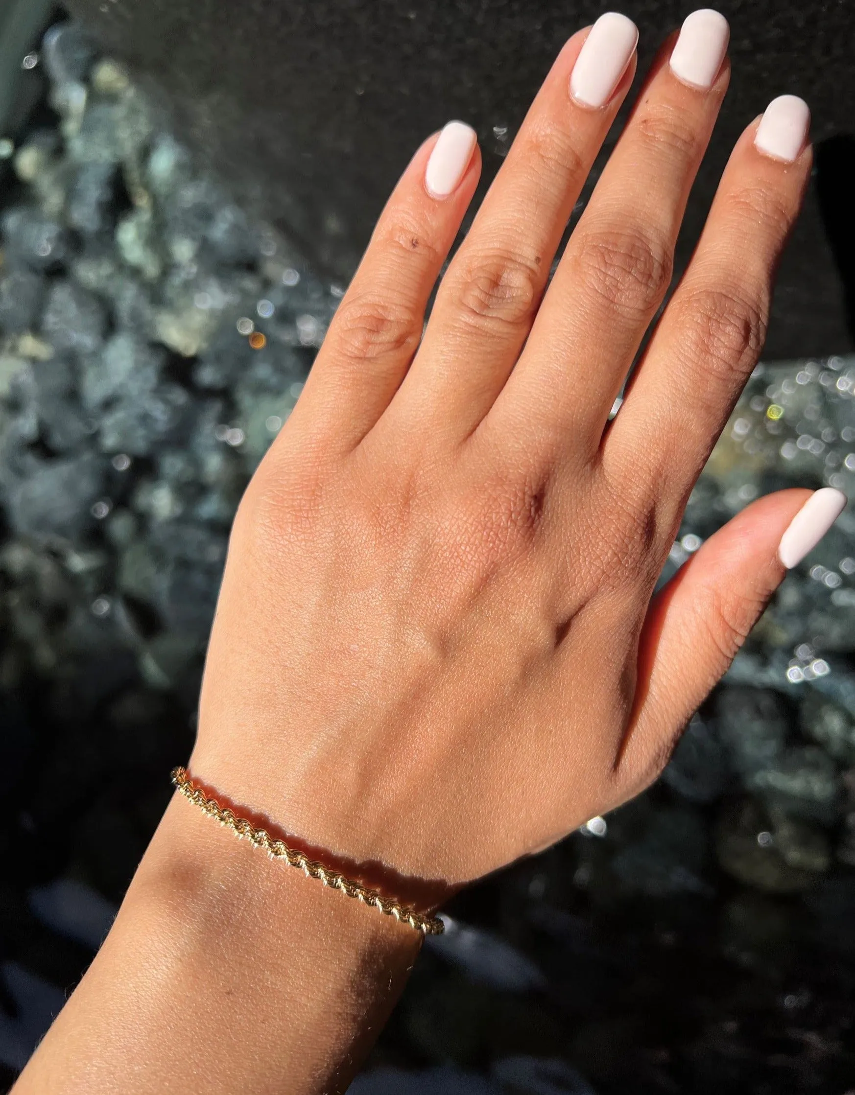 Twisted Gold Bracelet