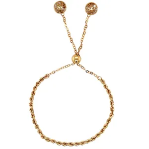 Twisted Gold Bracelet