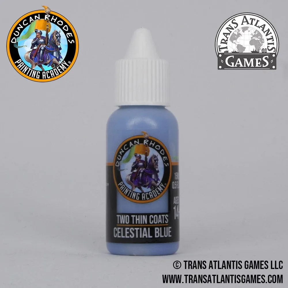 Two Thin Coats by Duncan Rhodes - Celestial Blue