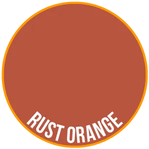 Two Thin Coats by Duncan Rhodes - Rust Orange