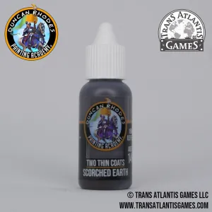 Two Thin Coats by Duncan Rhodes - Scorched Earth