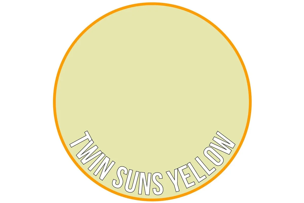 Two Thin Coats: Twin Suns Yellow 15ml