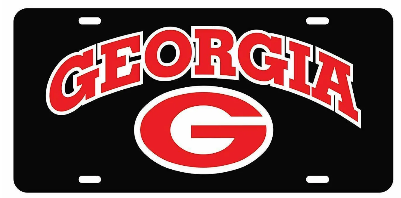 UGA Georgia Arch/Super G License Plate