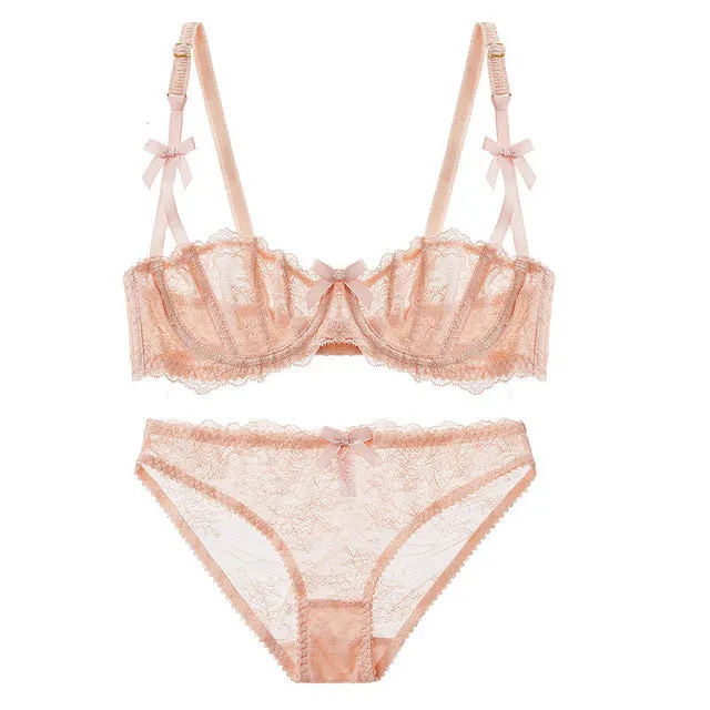 Ultra Thin Bra Set