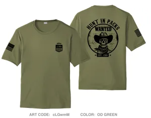 United States Marshals Hi-Tech Performance Unisex SS Tee - cLGwmM