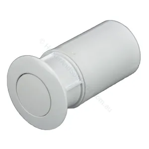 Universal White Air Button - 45mm OD | 35mm Hole