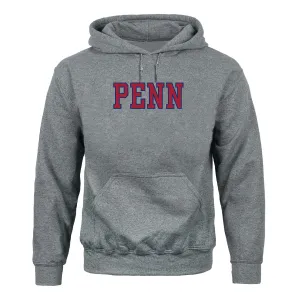 University of Pennsylvania Classic Hood Sweatshirt (Charcoal)